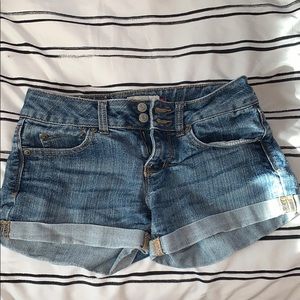 So. denim shorts